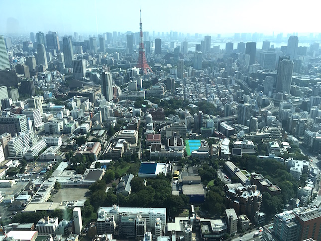 And this is the view from the Sky Deck. Amazing! A must-see if you are in Roppongi. Well worth the cost. It's awesome.
