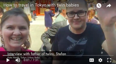 How to travel in Tokyo with twin babies