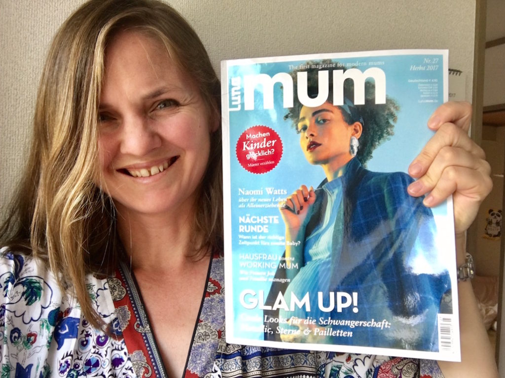 Kate Neath in Luna Mum magazine