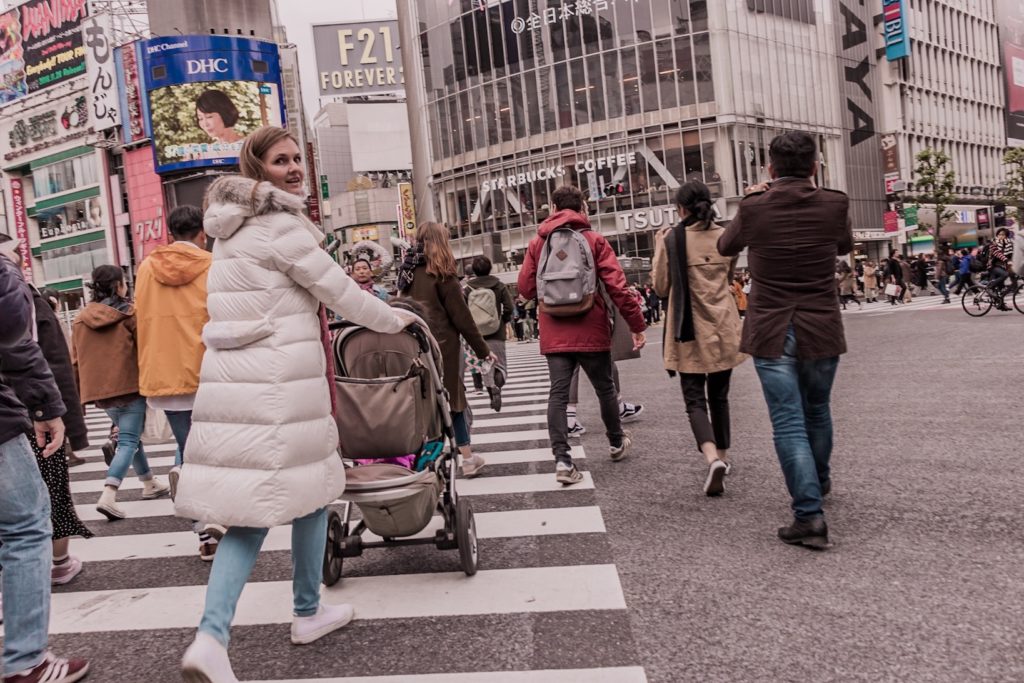 3 Tips Shibuya underground with kids and stroller