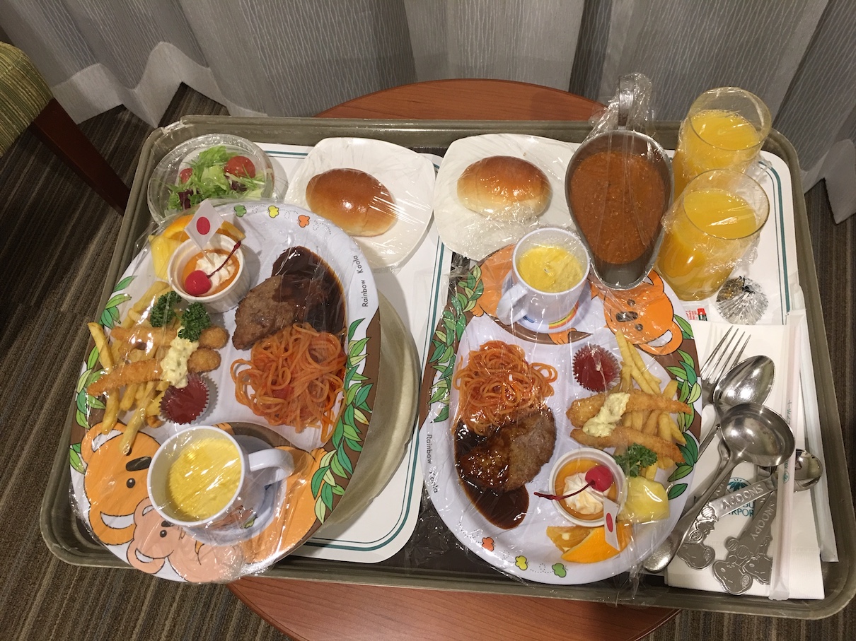 Tobu Narita Airport hotel kids meal