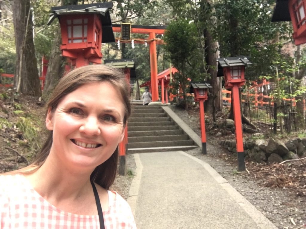 Arashiyama Monkey park stairs