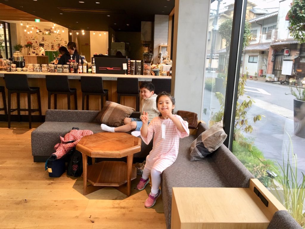 Arashiyama Yado cafe lounge