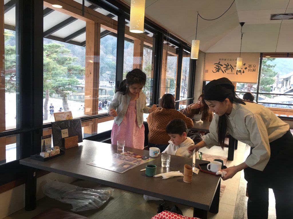 Arashiyama child friendly restaurant