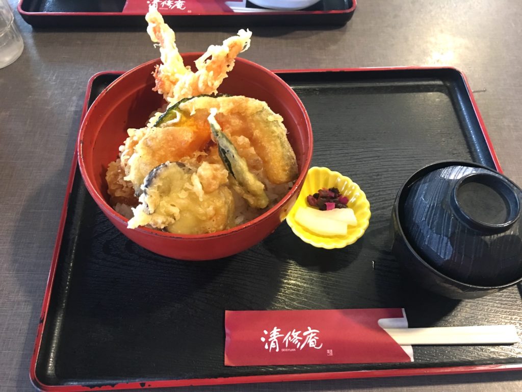 Arashiyama child friendly restaurant tempura