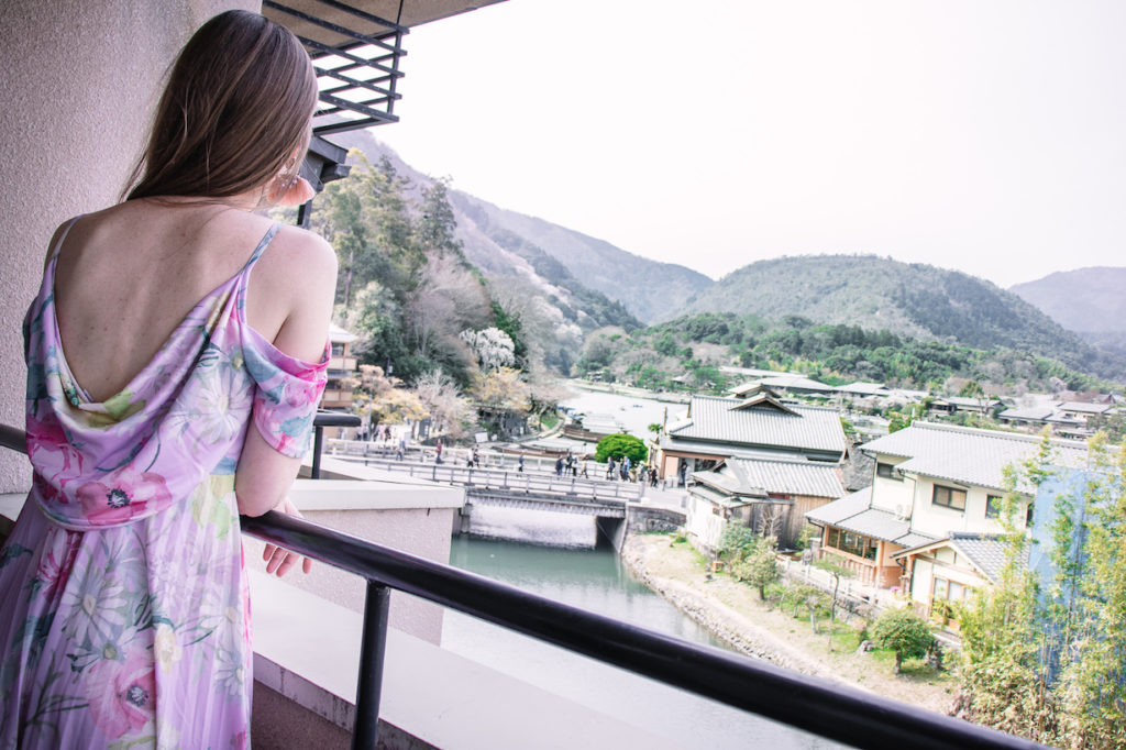 Arashiyama hotel river view