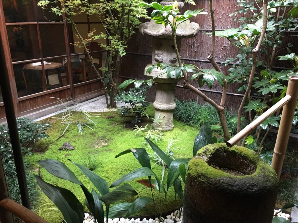 Cafe Marble Kyoto inner garden